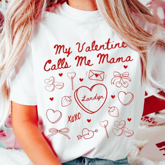Other - Valentines Mom Shirt Gift for Mom Valentines Day Mama Tee